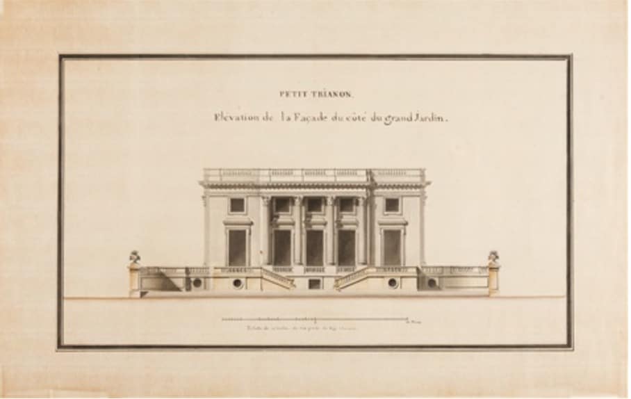 dessin-petit-trianon-ange-jacques-gabriel
