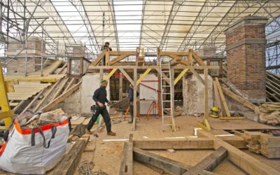 Le Parisien, février 2021 : L’impressionnant chantier du Pavillon royal de la Muette